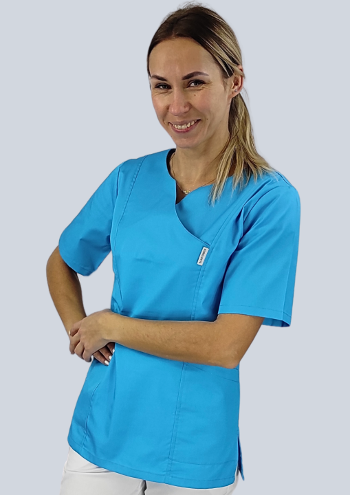 _bluza medyczna kosmetyczna turkusowa.png