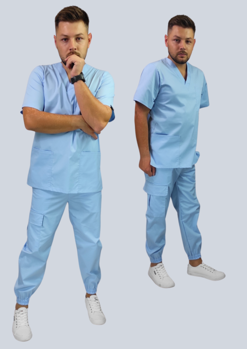 komplet medyczny  meski  niebieski z joggerami.png