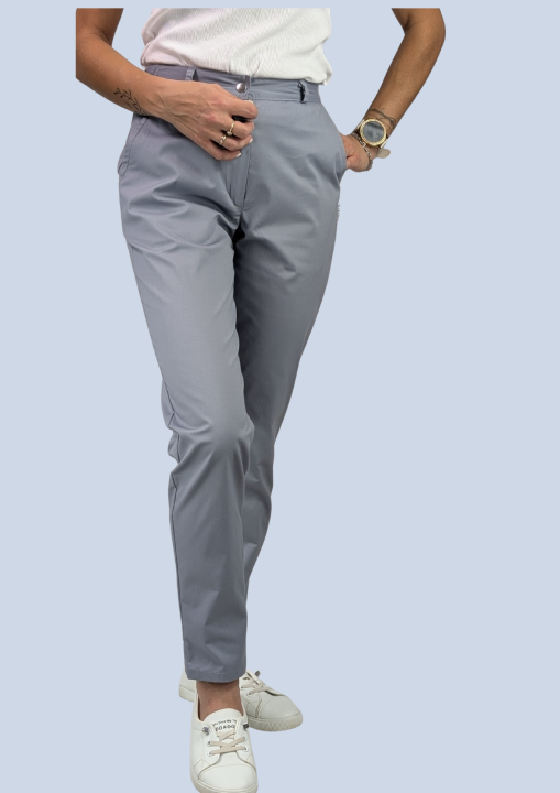 spodnie medyczne  damskie slim szare.png