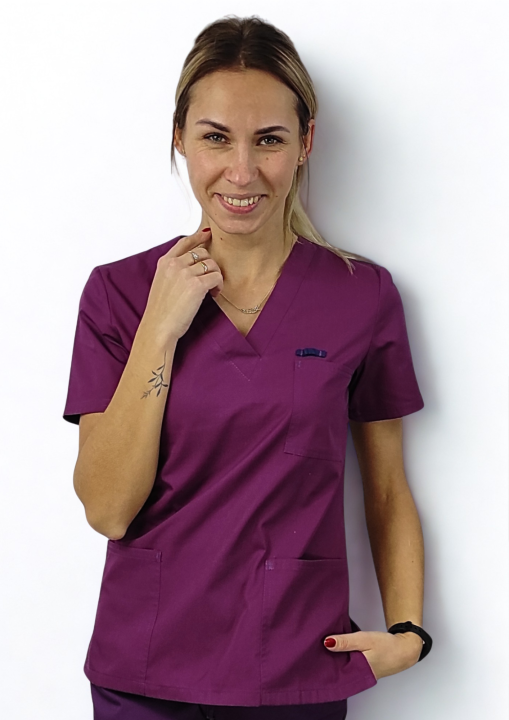 _bluza medyczna damska oberżynowa (1).png