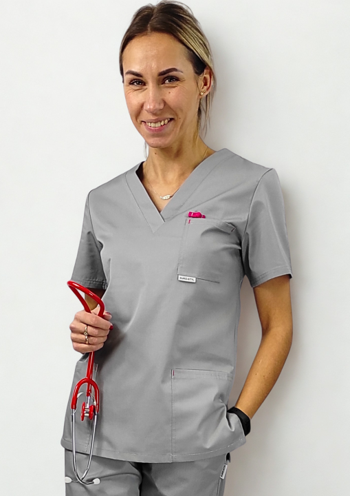 _bluza medyczna damska szara.png