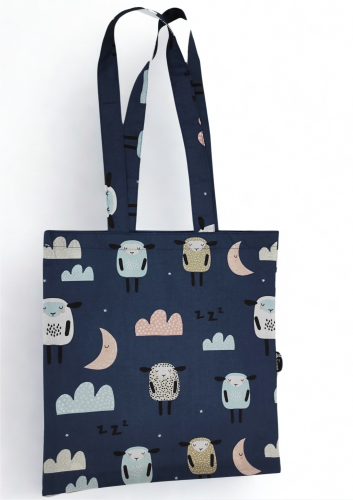 Torba Eko na zakupy bawełniana chmurki.png