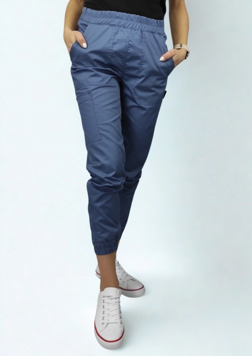 Spodnie medyczne damskie jogger Brigston grafit.png