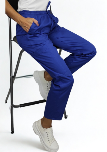 Spodnie medyczne damskie activ szafir.png