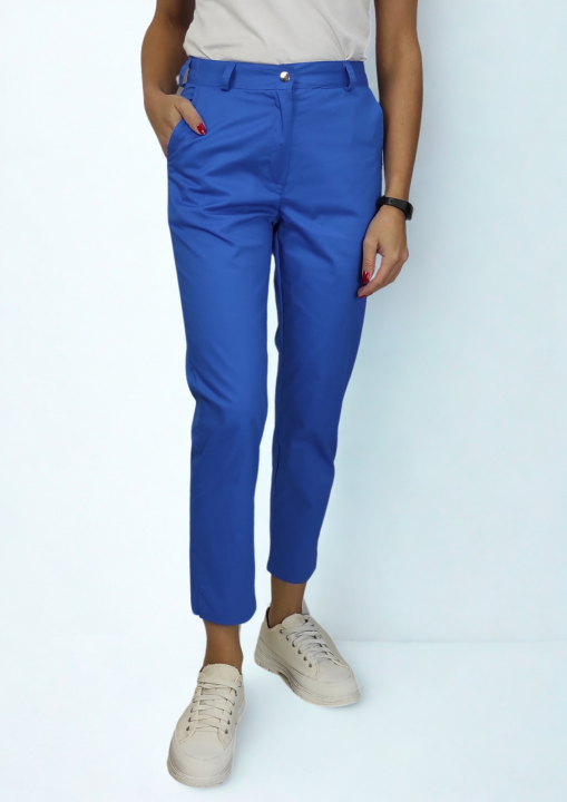 Spodnie medyczne damskie gaya flex royal.png