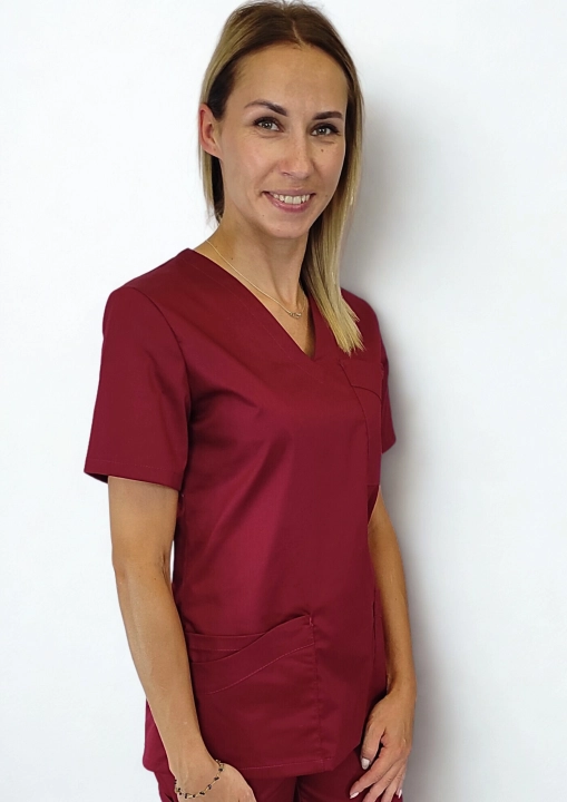 _bluza  medyczna damska   bordowa.png
