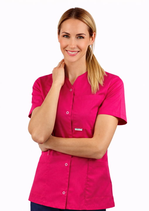 zakiet medyczny damski malinowy (1).png