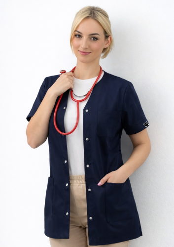 fartuch medyczny damski granat Amber.png