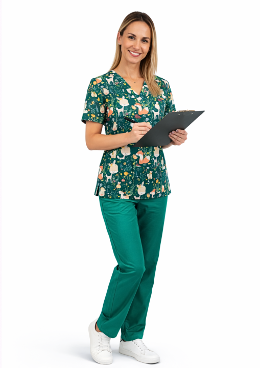 komplet medyczny damski  bawełniany zwierzaki (1).png