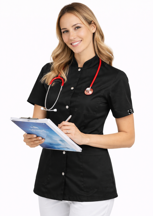 zakiet medyczny damski czarny .png