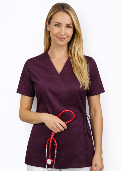 _kimono medyczne bluza kosmetyczna ciemna oberzyna.png