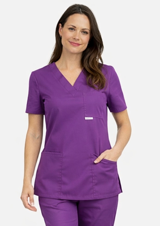 bluza-medyczna-damska-bawełniana-elastyczna-amarantowa-uro-styl.jpg