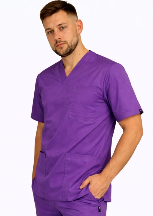 bluza-medyczna-meska -amarant-wyprzedaz-euro-styl.jpg