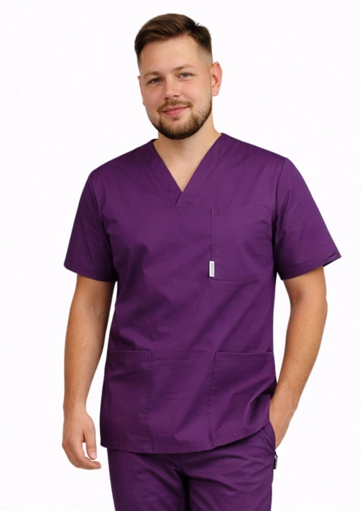 bluza-medyczna-meska-oberzyna-stretch-elastan-euro-styl.jpg