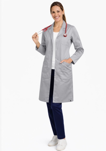 fartuch-medyczny-damski-kolnierz-długi-rekaw-szary-euro-styl.jpg