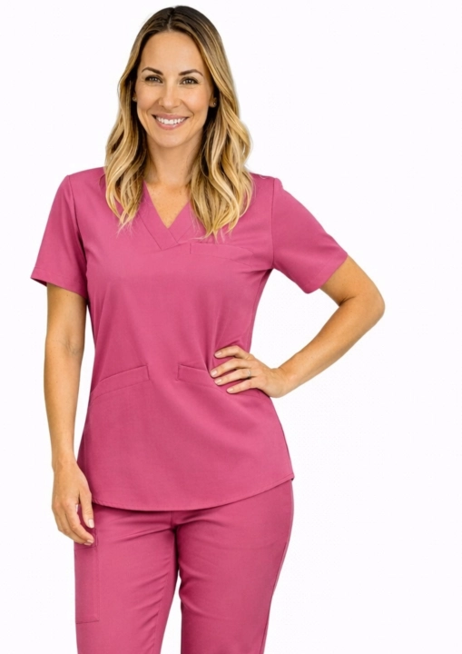 bluza-medyczna-damska-brudny-róz-stretch-euro-styl.jpg