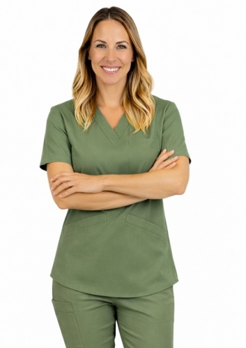bluza-medyczna-damska-wiskoza-oliwka-rozciagliwa-euro-styl.jpg