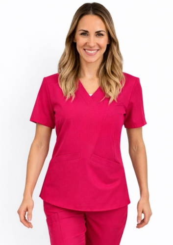 bluza-medyczna-damska-wiskoza-malina-rozciagliwa-euro-styl.jpg