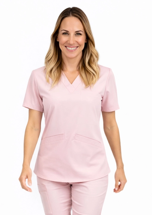 bluza-medyczna-damska-wiskoza-roż-rozciagliwa-euro-styl.jpg