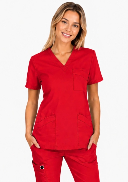 bluza-medyczna-damska-elastan-bawełna-czerwony-euro-styl.jpg