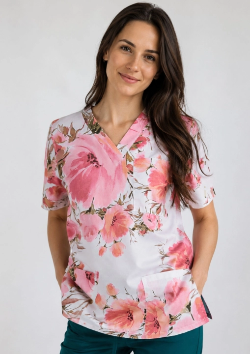 bluza-medyczna-damska-sto-procent-bawelna-kwiaty-euro-styl.jpg