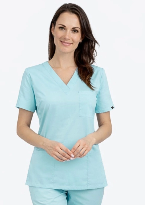 bluza-medyczna-damska-bawełniana-elastyczna-turkusowa-euro-styl.jpg