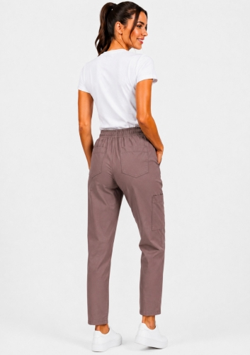 spodnie-medyczne-bawełniane damskie-elastan-cappuccino-euro-styl (4).jpg