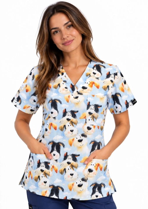 bluza-medyczna-damska-bawelna-premium-pieski-euro-styl.jpg